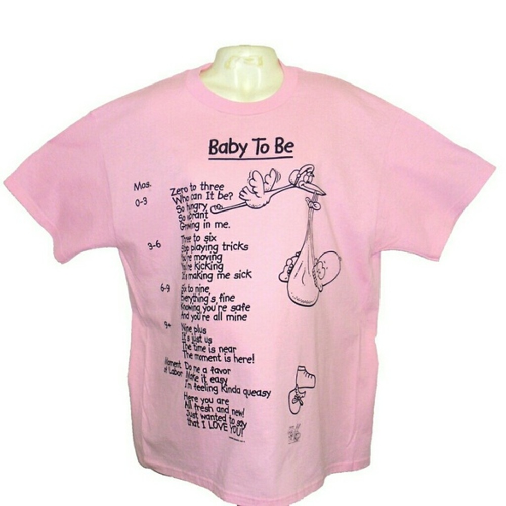 Expecting? Unique poetic tee for moms-to-be!